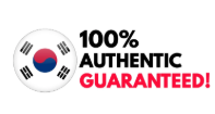 100% authentic Korean skincare guaranteed