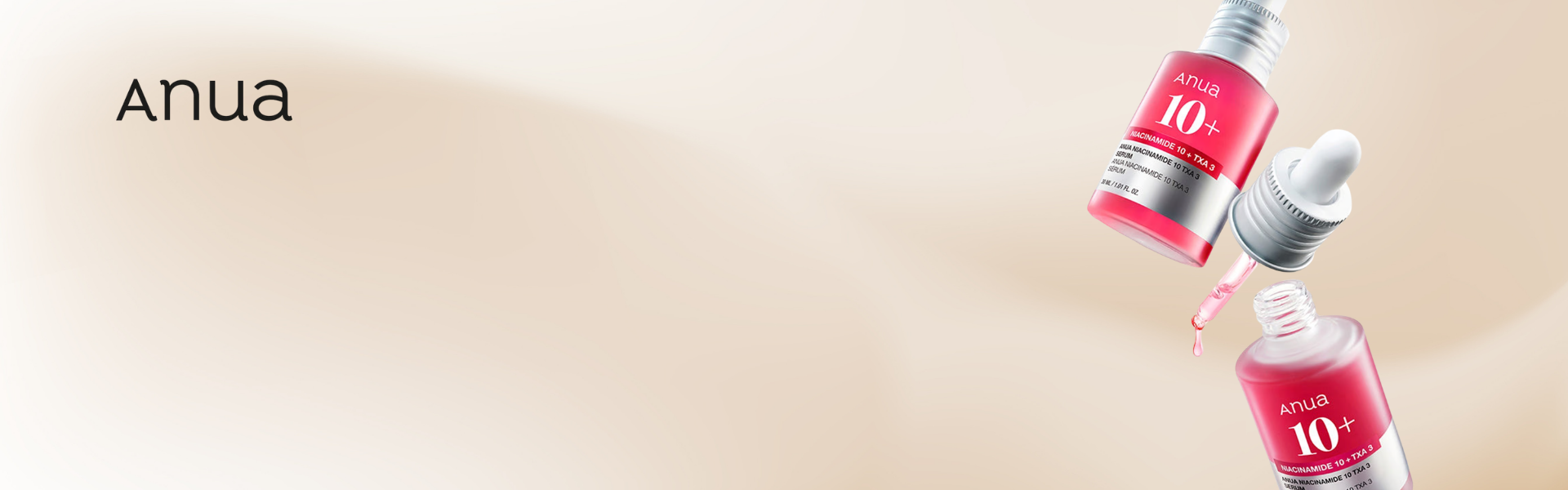 Anua brand banner